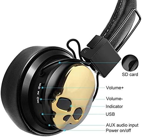 NIA X7 Bluetooth Headphones Wireless Stereo Head-mounted Gaming Headset