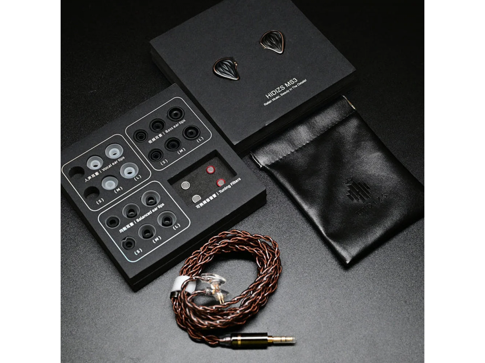 HIDIZS MS3 2BA 1DD Hybrid 3 Drivers HiFi In-Ear Monitors